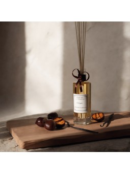 Castagnu, un diffuseur d’ambiance chaleureux et gourmand inspiré de la châtaigne.
