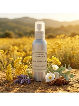 Éclat d'Immortelle 100ml — Fragrance d'auteur solaire, essence d'immortelle et ode au maquis corse