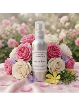 Vents de Roses 100ml - Fragrance d'auteur délicate, bouquet de roses et poudre d'héliotrope